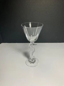 (1) HEISEY Sea Horse 7” Cocktail Glass - Picture 1 of 7