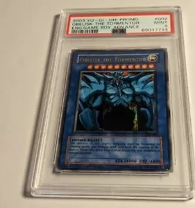 Obelisk The Tormentor GBI-002 2003 Ultra Rare Promo Game Boy Advance PSA 9 MINT - Picture 1 of 2