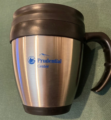 Prudential Center Travel Coffee Mug NJ Devils New Cover