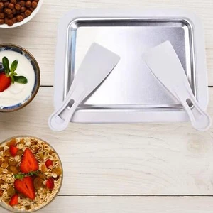 Frozen Yogurt Maker Tray Summer DIY Yogurt Easy to Use Ice Cream Cold Plate - Picture 1 of 5