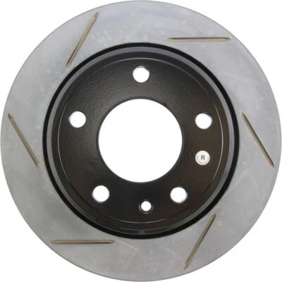 Rotor de freio a disco esportivo com fenda traseira direita Stoptech 126.34028SR serve para 88-91 BMW M3 - Imagem 1 de 4