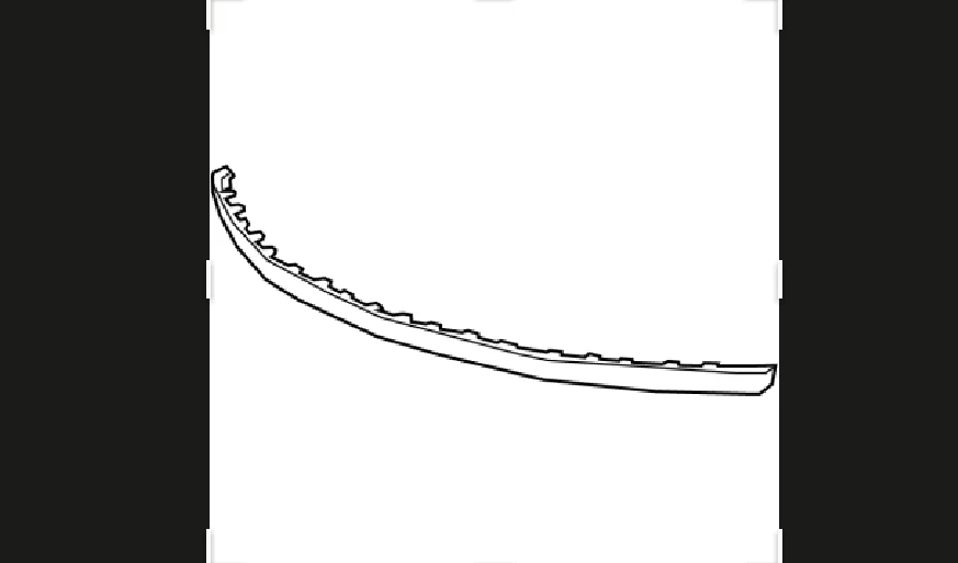 NUEVO OEM Deflector - Parachoques delantero Fascia CTR Air para Chevrolet Traverse 2022-2024 Foto 1 de 1