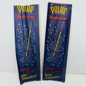 Polar Wunderkerzen Electric Sparklers Lot Of 2 Packs 6151 BAM-P Vintage RARE - Picture 1 of 6