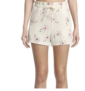 Arizona Junior Extra Large XL Fleece-Shorts zum Überziehen Mohnblumen neu mit Etikett neu im Paket - Bild 1 von 2