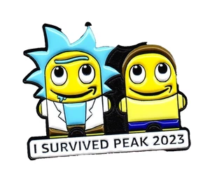 Amazon PECCY I Survived Peak 2023 Mitarbeiter Pin RAR - Bild 1 von 1