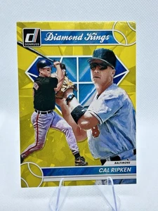 2023 Panini Donruss #8 Cal Ripken Yellow SP Diamond Kings Orioles HOF - Picture 1 of 2