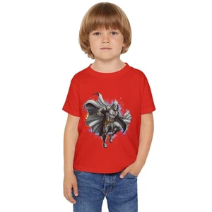 Superhero Toddler T-Shirt, Kids Graphic Tee, Birthday Gift, Playtime - Picture 1 of 29