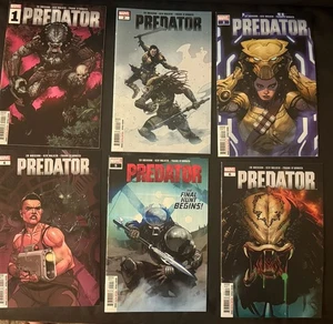PREDATOR#1-6 COMIC LOT MARVEL 2022 Complete first arc - Picture 1 of 7