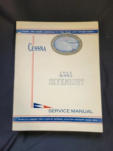 Cessna Skyknight 1966 Model Service Manual July 1965 - Bild 1 von 6