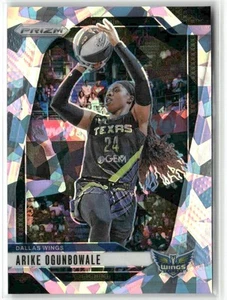 Arike Ogunbowale 2024-25 Panini Prizm WNBA Ice Dallas Wings #28 - Picture 1 of 3