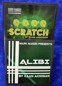 BOTH Scratch Blue & ALIBI by Kaan Akdogan and Mark Mason - Picture 1 of 1