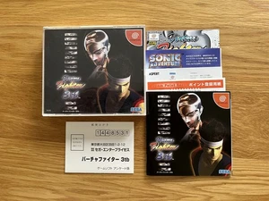 Virtua Fighter 3TB Japan SEGA Dreamcast Fighting Game with Reg Card & leaflets! - Picture 1 of 23