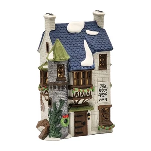 Dept 56 The Wool Shop Dickens Village Series Illuminated Vintage 1988 OVP  - Bild 1 von 17
