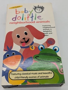 Baby Dolittle - Neighborhood Animals (VHS, 2001) TESTED - Bild 1 von 4