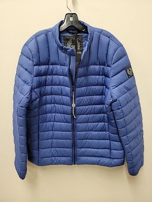 Chaqueta de plumón deportiva Belstaff Buxton en azul cobalto para hombre 56 nueva con etiquetas Foto 1 de 4