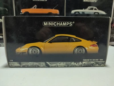 MINICHAMPS 1:18 PORSCHE 911 GT3 RSR 2004 YELOW - Imagen 1 de 4