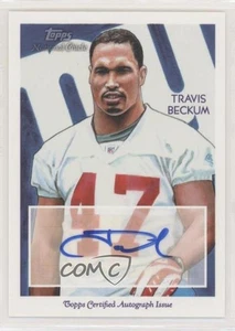 2009 Topps National Chicle Auto Travis Beckum #NCA-TBE Auto - Picture 1 of 4