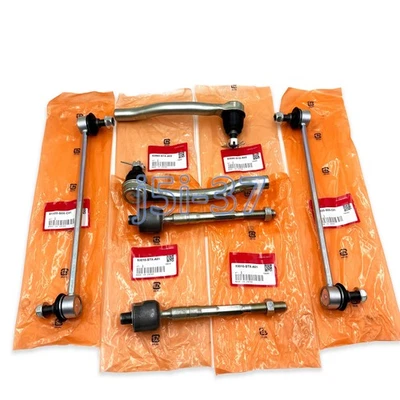 6 pcs Front Outer +Inner Tie Rod Ends + stabilizer links For 2007-2013 Acura MDX - Image 1 of 4