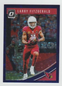 Larry Fitzgerald 2018 Donruss Optic Purple Stars Holo #2 SP 09/25 SSP/25 HOF - Imagen 1 de 2