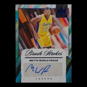 2024-25 METTA WORLD PEACE Brush Strokes 17/25 Court Kings Lakers BR-MWP - Bild 1 von 3