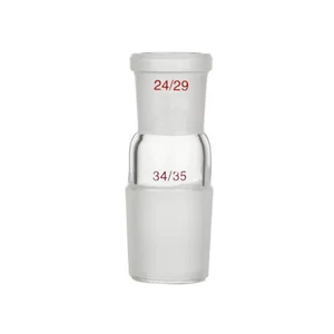 Lab Glass Reducing Adapter From 34/35 to 24/29 Chemical Laboratory Glassware - Picture 1 of 5