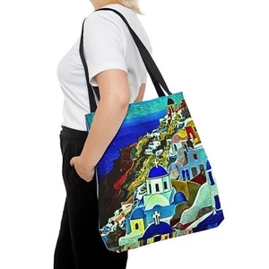 Santorini Tote Bag - Picture 1 of 5