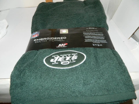 NEW YORK JETS GREEN NFL Towel CLOTH BATH HOUSE shower Beach Cotton LARGE SOFT Cover