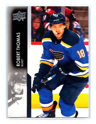 2021-22 Upper Deck HOCKEY #409 Robert Thomas St. Louis Blues - Image 1 of 2