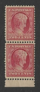 VERT PAIR LINCOLN BIRTH CENT (347) MNH $19 - Picture 1 of 2