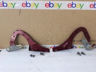 88 89 90 91 92 93 94 Jaguar Vanden Plas XJ6 XJ8 REAR TRUNK HINGES SET W/ BOLTS - Image 1 of 2