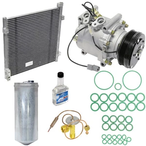 AC Compressor and Condenser Kit Fits Honda Civic 96-00 L4 1.6L OEM TRS090 - Picture 1 of 1
