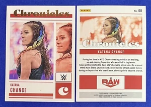 Katana Chance 2023 Panini Chronicles WWE BRONZE PARALLEL Card #68 - Picture 1 of 1