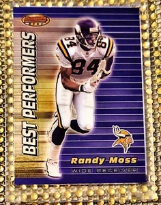 1999 Bowmans Best Randy Moss Best Performers #92 1-Owner UHD PICS - Picture 1 of 5