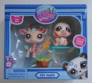 NEW Littlest Pet Shop 2 Pack Pet Pairs Zoo Pals #92 Giraffe & #93 Sloth G7 - Picture 1 of 1