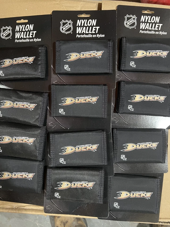 Anaheim утки нейлона бумажник на Rico лот из 12 - Изображение 1 из 3