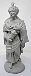 Nativity Wiseman Standing Figurine Gray 13'" Tall Japan Plaster Replacement - Picture 1 of 8