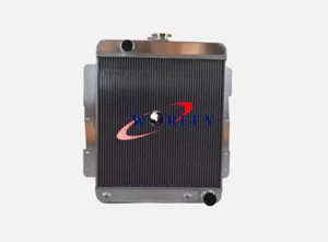 4 Row Aluminum Radiator For 1958 Chevrolet Impala / Bel Air / Del Ray V8 Engine - Picture 1 of 4