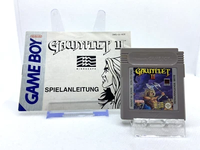 NINTENDO GAME BOY - GAMEBOY GAUDLIET 2 + SPIELANLEITUNG! - GUT! - Bild 1 von 4