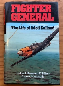 WWII Adolf Galland German Luftwaffe Fighter General Signed Book Knights Cross - Picture 1 of 6