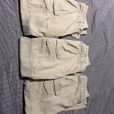Pantalones tácticos Tru-Spec informales Ripstop beige algodón poli mujer talla 6 lote de 3 Foto 1 de 4