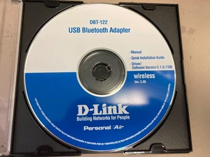 Adaptateur USB Bluetooth D-Link DBT-122 logiciel et pilote CD - Photo 1/3