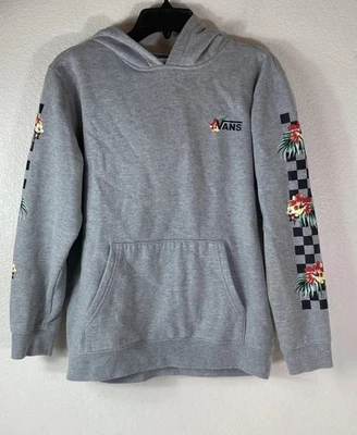 Vans Paradise Sudadera con Capucha Floral Pullover Gris Niños Jóvenes Extra Grande YL Foto 1 de 4