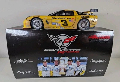 DALE EARNHARDT RACED 24 HOURS DAYTONA CORVETTE 1/18  ACTION Diecast 2001 C5 - Image 1 of 4