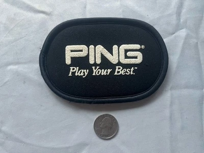 Cubierta de cabeza de putter de neopreno Ping Play Your Best cubierta de cabeza negra Foto 1 de 4