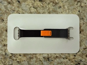 Bracelet Apple Watch Trail Loop 49 mm noir gris S/M - Photo 1 sur 3