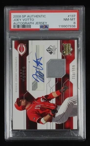 2008 SP Authentic Joey Votto #137 Rookie Trikot Auto /999 Cincinnati Reds PSA 8 - Bild 1 von 23