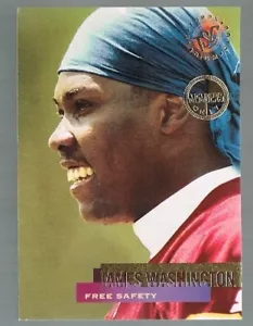 95 Stadium Club members only JAMES WASHINGTON Redskins - Picture 1 of 1