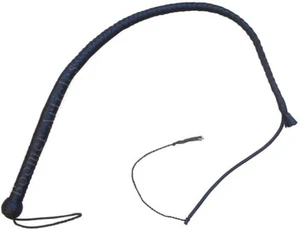 Látigo/cazador de cuero original para deshacerse de cultivos BDSM caza nalgadas azotador calidad - Imagen 1 de 8