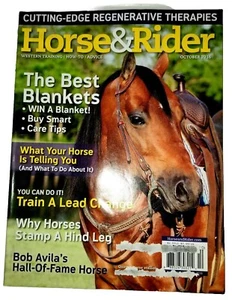 Horse & Rider Magazine October 2016 Issue. Best Blankets, Train A Lead Change... - Picture 1 of 7