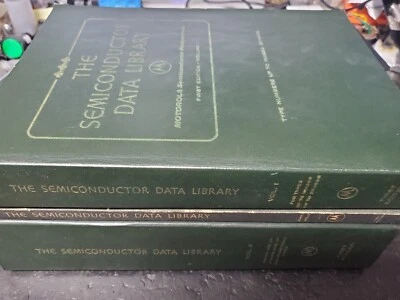 3-volume MOTOROLA SEMICONDUCTOR DATA LIBRARY  1st edition 1972 - Image 1 of 4